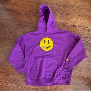 Drew House Purple Mascot Hoodie Size XL Unisex